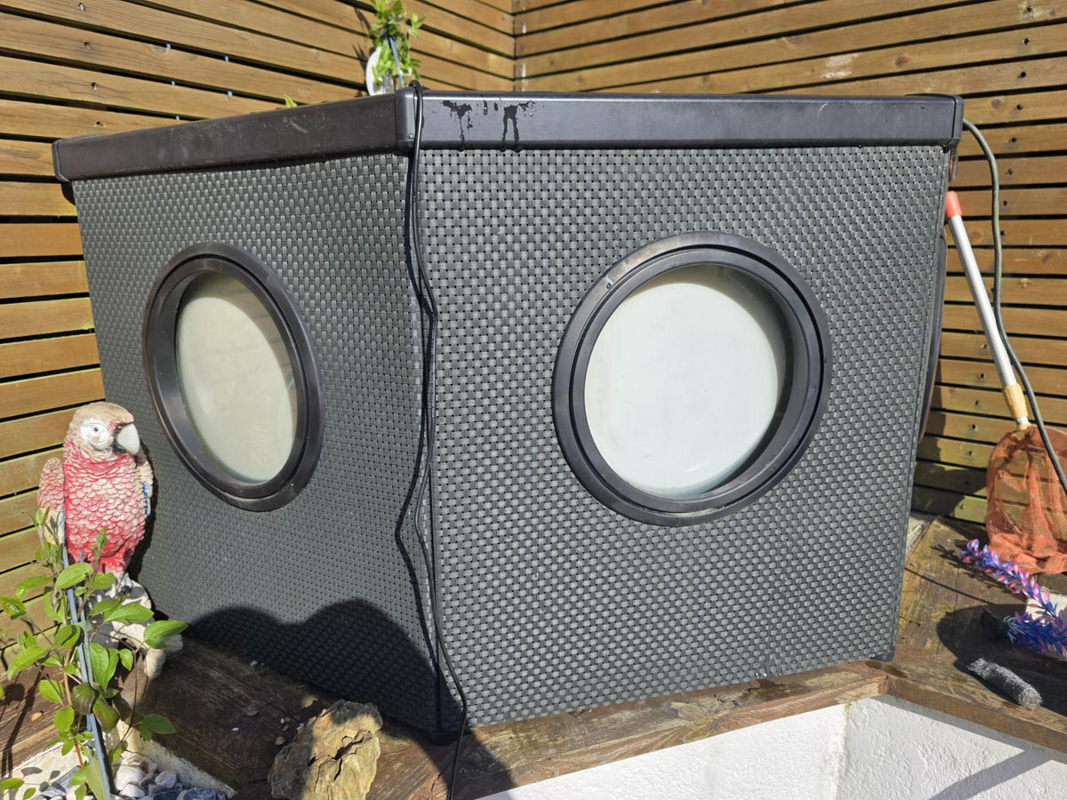 Pond Viewing Window Repair Kit | Replace Cloudy Pond Windows | Acrylic Replacement Discs | Blagdon Compatible | DIY Pond Window Fix