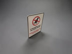 Dog poo sign - clean it up - home decor - warning - grandad - husband - Garden - boyfriend - birthday gift- warning - cctv - Deterrent