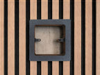 Acoustic Panel Socket Surrounds | Single & Double Socket Options | Media Wall Socket Trim | Slat Wall Socket Cover | Professional Finish