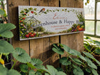 Personalised Greenhouse Sign | Happy Place Plaque | Custom Garden Gift | Greenhouse Decor | Welsh Slate - Gardening - rockery - yard art