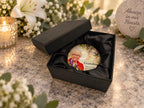 Personalised Glass Memorial Ornament with Photo | Grave Memorial Plaque | In Loving Memory Keepsake | Graveside Remembrance Gift