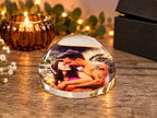 Personalised Glass Photo Paperweight | Custom Picture Ornament | Glass Photo Keepsake | Personalised Gift | Photo Display Gift Boxed