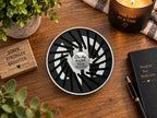 Personalised Recovery Token Display - Chips - Personalized Serenity Prayer Recovery Chip Holder - NA display - Sobriety - Ornament - Coins