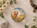 Personalised Glass Memorial Ornament with Photo | Grave Memorial Plaque | In Loving Memory Keepsake | Graveside Remembrance Gift