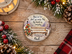 Personalised Glass Bubble Tear Drop Memorial - Stunning remembrance item - Christmas - Display - memories - anniversary of death Grave decor