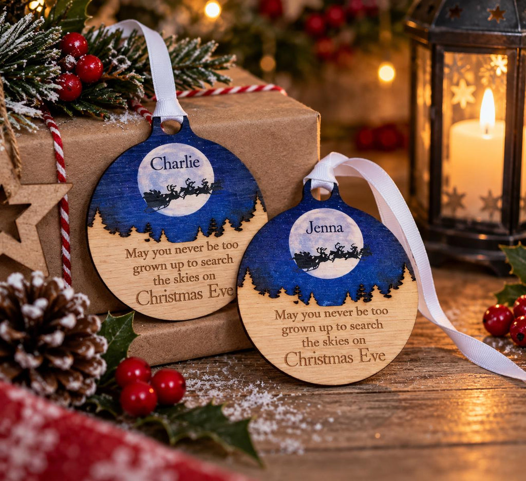 Christmas bauble - beautiful gift for all ages - xmas - gift - present - tree - decoration - decor - home - office - work - friend - family