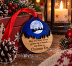 Christmas bauble - beautiful gift for all ages - xmas - gift - present - tree - decoration - decor - home - office - work - friend - family
